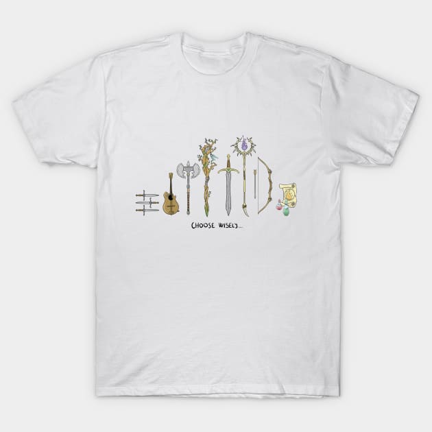 Fantasy weapons T-Shirt by Avalon